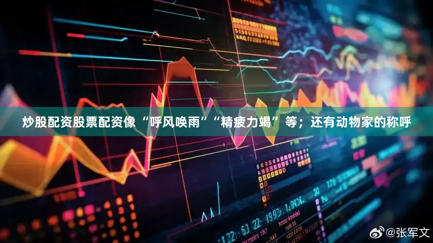 炒股配资股票配资像 “呼风唤雨”“精疲力竭” 等；还有动物家的称呼